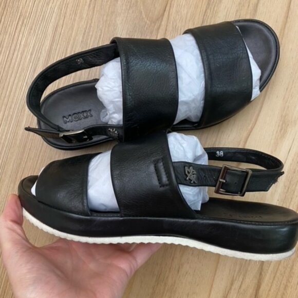 Mexx Black sandals 8 - Picture 4 of 10